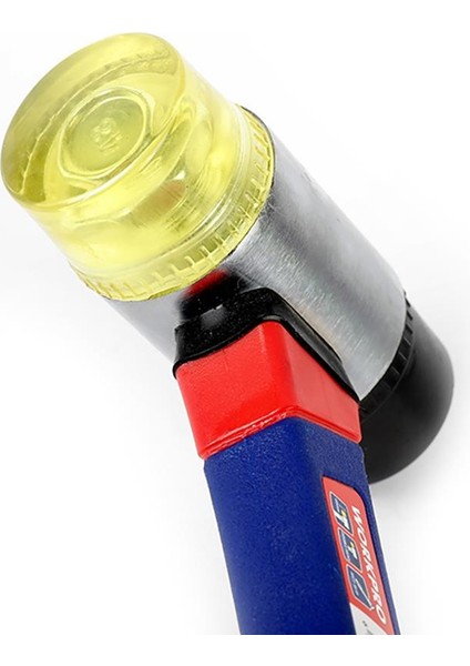 WP241036 40MM Fiberglas Saplı Çift Başlı Hassas Lastik Çekiç modelleri