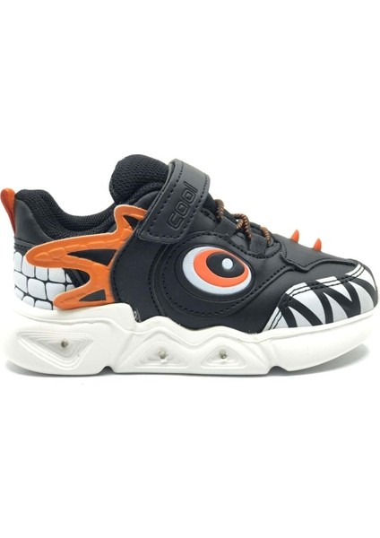 Stego Cırtlı Işıklı Ortopedik Taban Erkek Çocuk Spor Ayakkabı