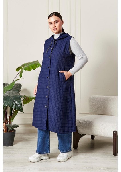 Kadın Büyük Beden Kapitone Yelek indirimleri