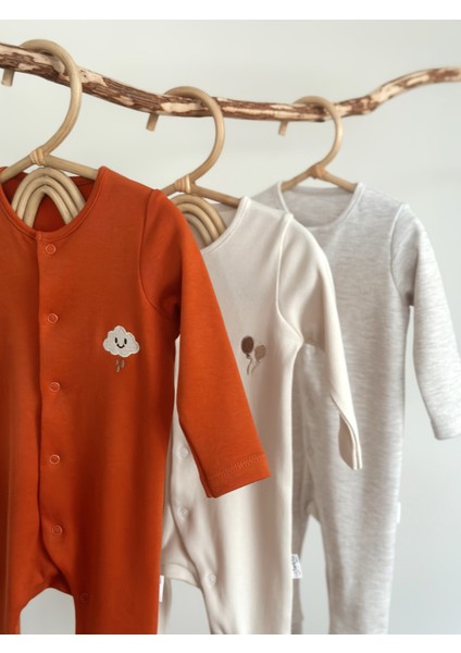 %100 Pamuk Aç/kapa Patikli Ekstra Yumuşak Doku Tulum Seti Oeko-Tex Sertifikalı fiyatları