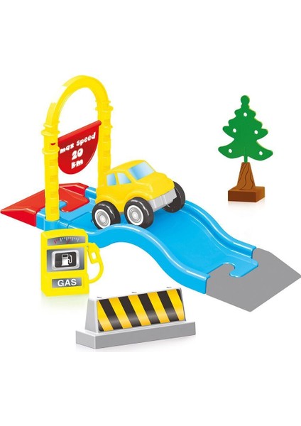 5025 Oyuncak Yol ve Blok Set 50 Parça