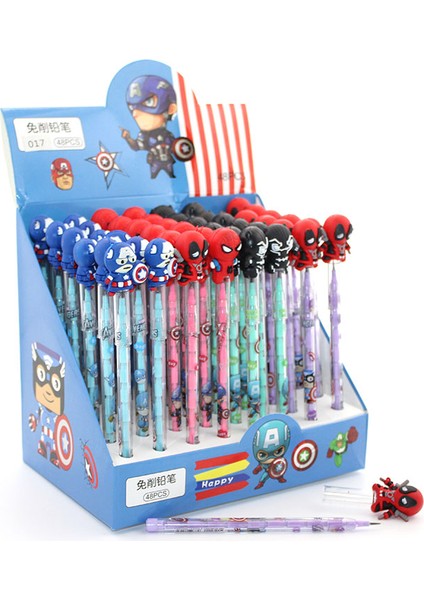 Karışık Kahraman Figürlü Yumurtlayan Kalem 2