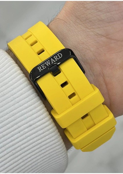 Silikon Kordon Erkek Kol Saati Su Geçirmez 2 Yıl Garantili modelleri