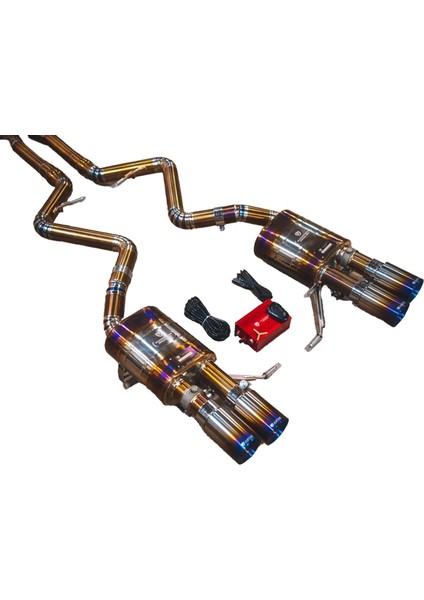 Valvetronic Designs Titanium Valved Sport Exhaust - Bmw M3 E90-E92-E93 modelleri