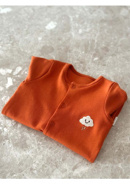 %100 Pamuk Aç/kapa Patikli Ekstra Yumuşak Doku Tulum Seti Oeko-Tex Sertifikalı indirimleri