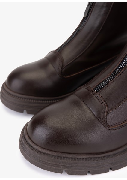 Kadın Hakiki Deri Kahverengi Casual Bot 1164 2353526 Bn Bot SK25-26 Kahve Nappa modelleri