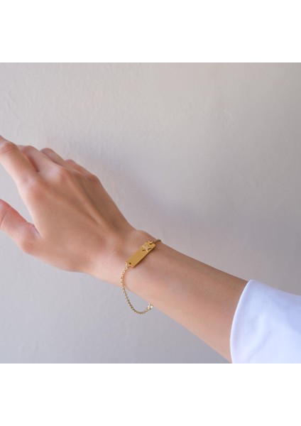 Altın Kaplama Yıldız Model Unisex Bileklik BLK-1019 modelleri