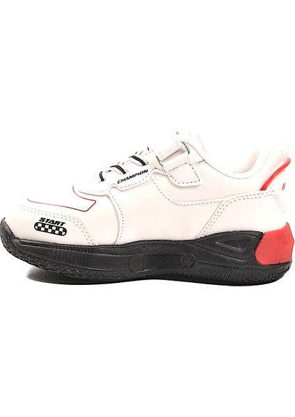 25C.RCAR Beyaz Cırtlı Ortopedik Erkek Çocuk Spor Ayakkabı modelleri