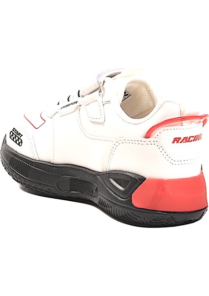 25C.RCAR Beyaz Cırtlı Ortopedik Erkek Çocuk Spor Ayakkabı fırsatları