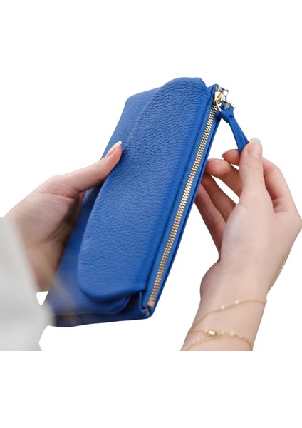 Gerçek Deri Kadın Mıknatıs Kapaklı Cüzdan fırsatları