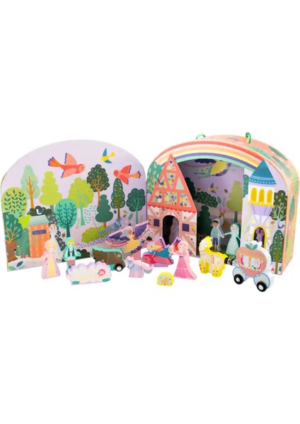 Ahşap Figürlü Oyun Kutuları Fairy Tale 45P6471