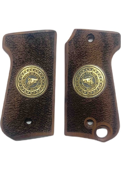 Astra 7.65 mm Mod 4000 Kurt Başlı Ahşap Kabza