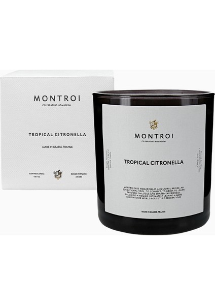 Tropical Citronella Travel Candle 280G Mum modelleri