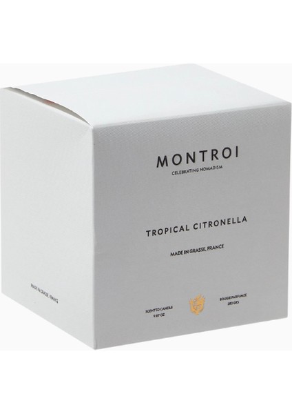 Tropical Citronella Travel Candle 280G Mum fırsatları