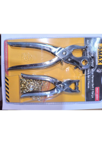 Ctn Paltava Dmax Ikili Kemer Delme ve Perçin Atma Pensesi Takımı Yedekli