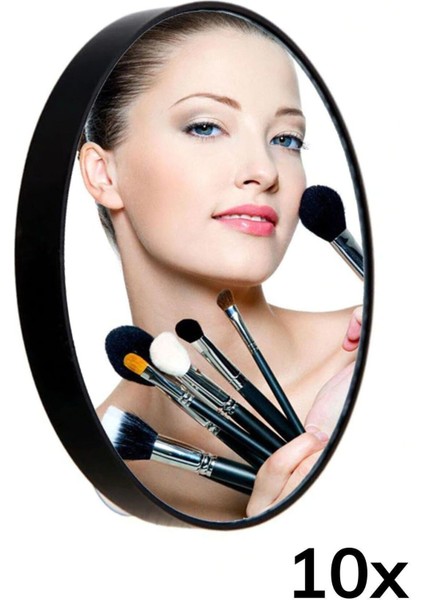 Çukur Ayna Makyaj Aynası 10X Büyüteçli