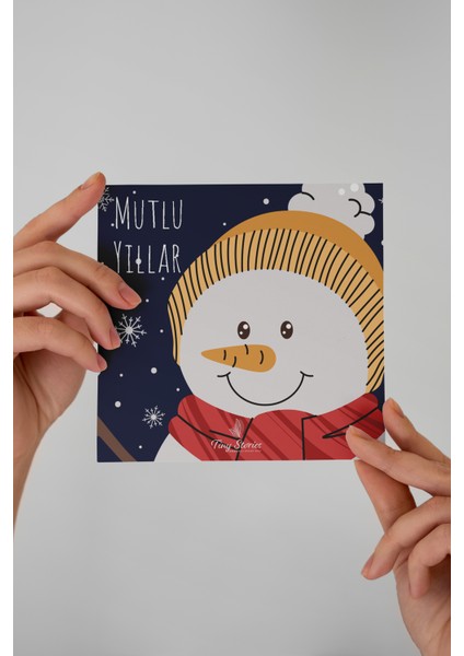 6'lı Yılbaşı Kutlama Kartı Seti/ Kartpostal