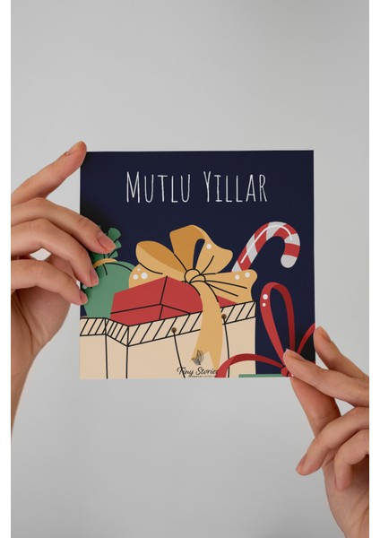 6'lı Yılbaşı Kutlama Kartı Seti/ Kartpostal fırsatları