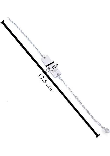 316L Çelik Yıldız Model Bileklik BLK-1020 fırsatları