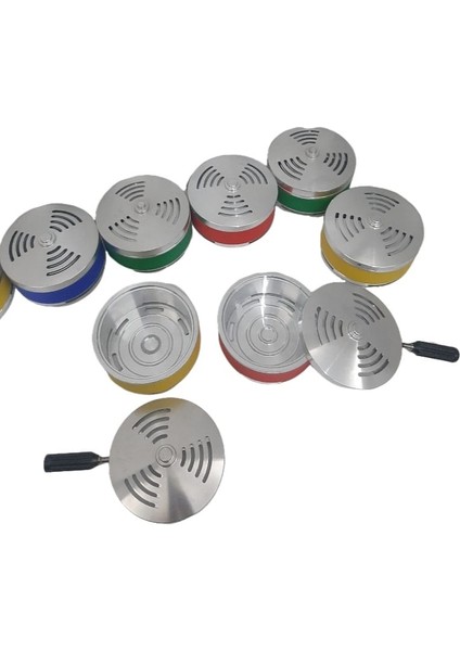 Lotos Nargile Lüle Üstü Közlük + Ayarlanabilir Kapaklı Lotus+ Közlük