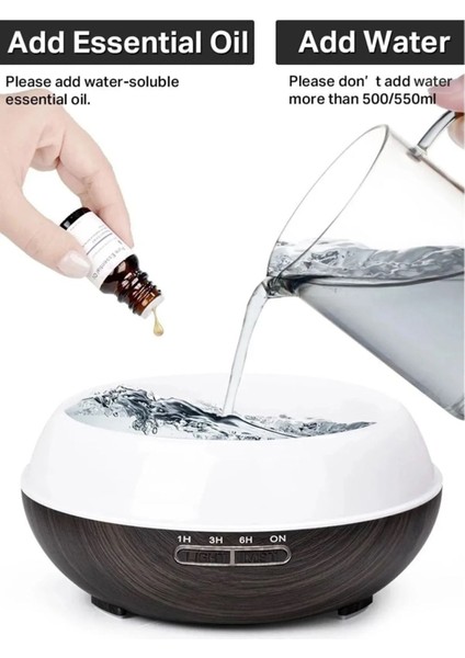 Hava Nemlendirici Buhar Makinesi ve Aroma Oda Nemlendiricisi Terapi Cihazı Difizör modelleri