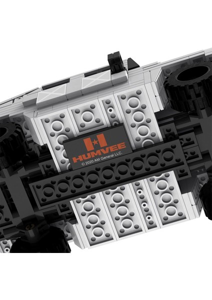 C55022W Cada Humvee Jeep Blok Seti 328 Parça-Vagon Life