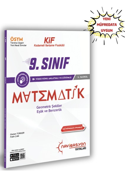 9.sınıf Geometrik Şekiller - Eşlik ve Benzerlik (Meb Müfredatına Uygun)