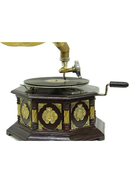 Gramofon Sekizgen Bronz Kakma fiyatları