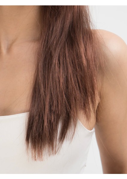 Bfs Kahve Renk Uzun Düz Parti Peruğu - Uzun Kahverengi Peruk modelleri