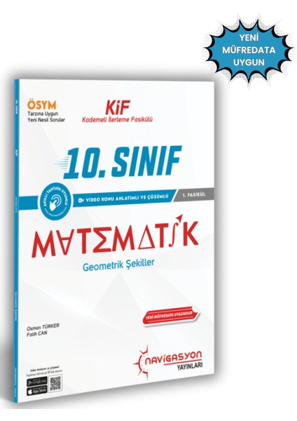 10.sınıf Geometrik Şekiller Video Konu Anlatımlı Soru Fasikülü (Meb Müfredatına Uygun)