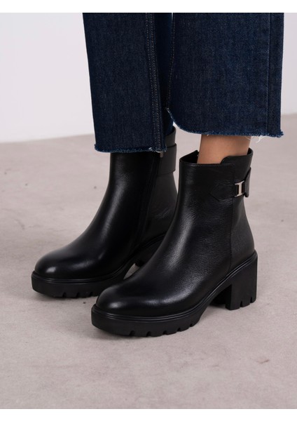 Oribel Siyah Hakiki Deri Kadın Bot fırsatları