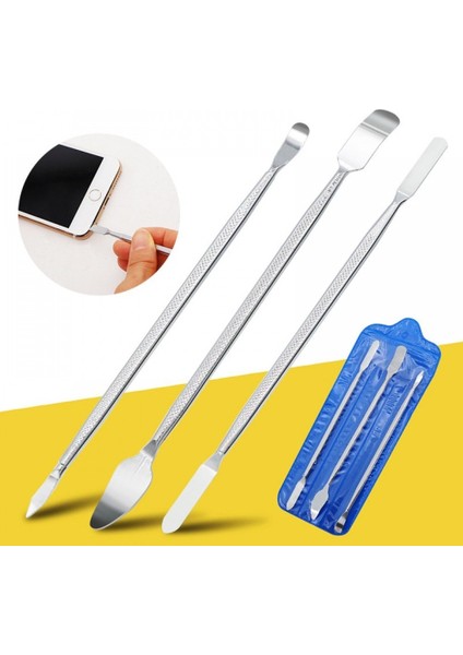 3lü Çift Taraflı Metal Pena Telefon Tablet Notebook Tv Ps Kasa Açma Aparatı