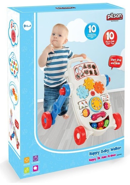 07 539M Happy Ilk Adım Arabası Mavi fiyatları