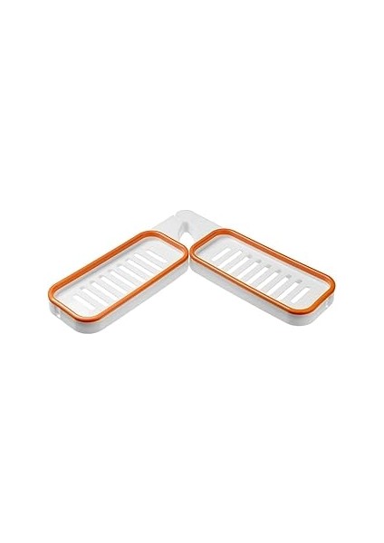 Busstier 180 Derece Ayarlanabilir Çift Taraflı Banyo Organizeri, Duş Rafı, Pratik ve Şık Tasarım, K