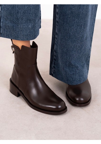 Arna Kahve Hakiki Deri Kadın Bot fırsatları