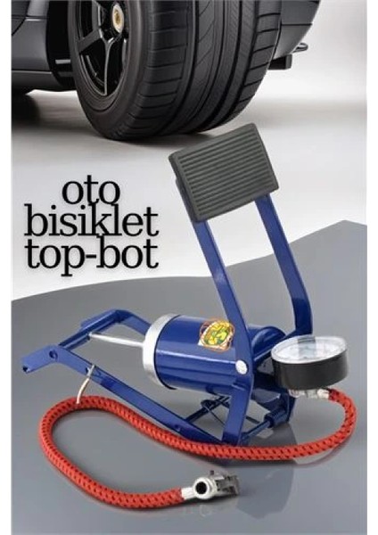 Lastik Şişirici Ayak Hava Pompası