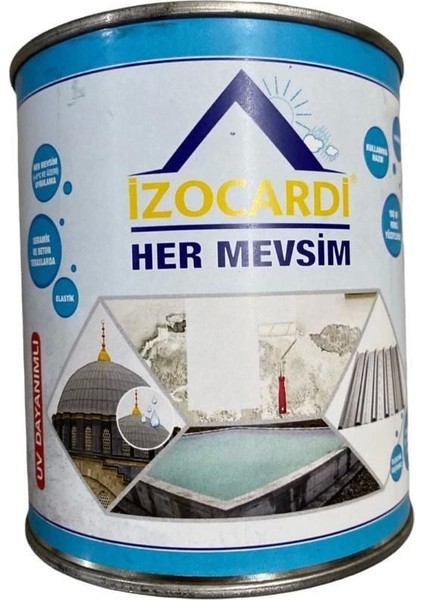 Bfs Izocardi Her Mevsim Şeffaf Su Yalıtım Sıvısı 1 kg