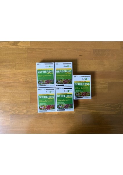 Berberine Plus 30 Kapsül 5 Adet fırsatları