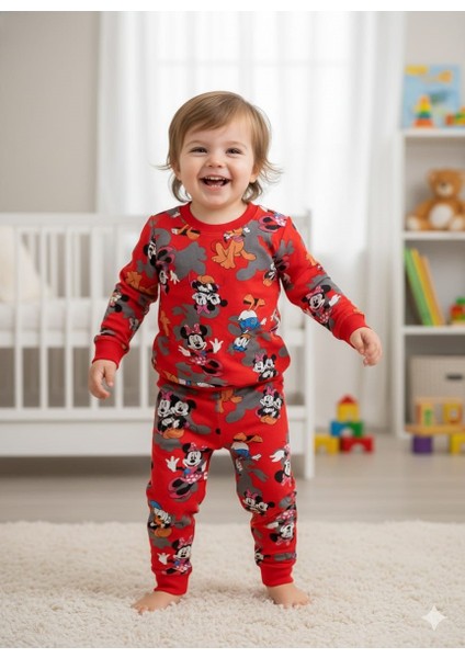 Baharlık Desenli Çocuk Takım