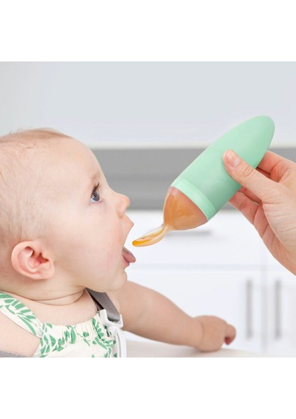 TBN11419 Boon - Squırt Silikon Yeşil Mama Kaşığı fiyatları