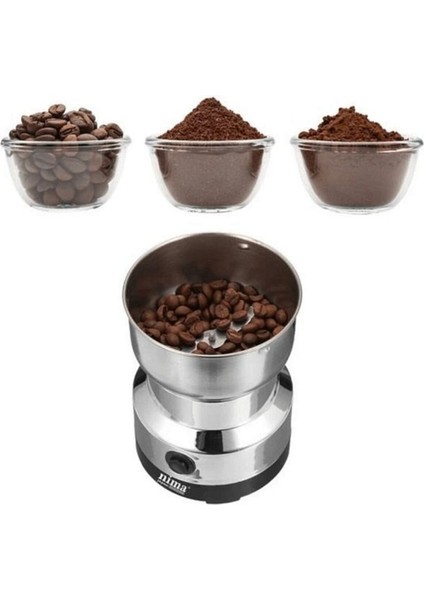 Elektrikli Kahve Çekirdeği, Baharat ve Bakliyat Çeşitleri Öğütücü Değirmeni fırsatları