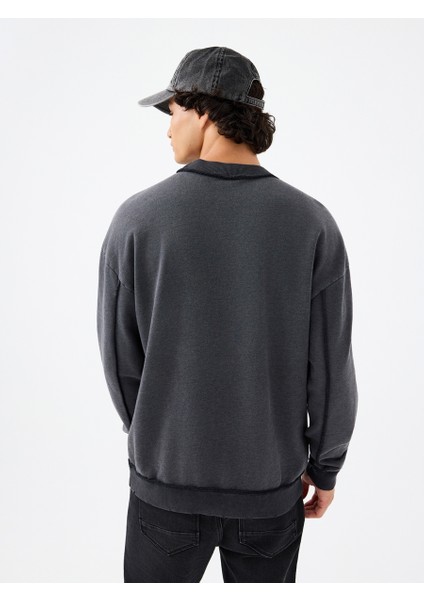 Oversize Fit Erkek Sweatshirt modelleri