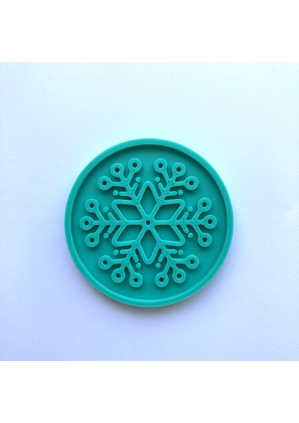 Detaylı Kar Tanesi Kurabiye Damgası ve Kalıbı | Yılbaşı, Kış Temalı Parti | Şeker Hamuru, Kil Şekillendirici fırsatları