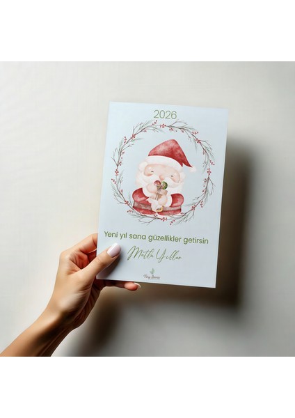 3'lü Yılbaşı Kutlama Kartı Seti/ Kartpostal