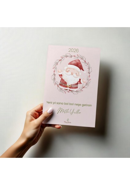 3'lü Yılbaşı Kutlama Kartı Seti/ Kartpostal fırsatları