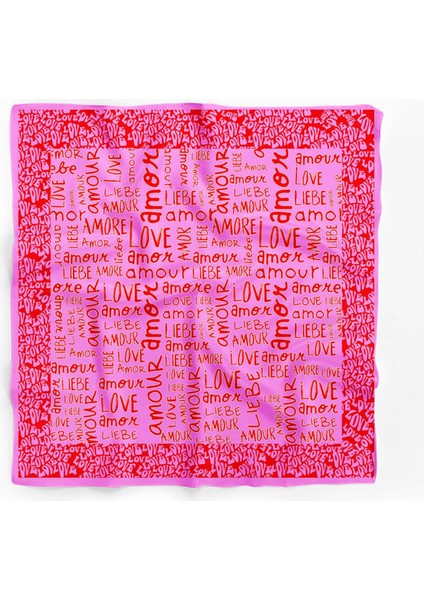 Amour Desenli Ipek Bandana fiyatları