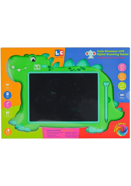 LC-31068 Sevimli Dinazor Çizim Tableti 10 Inç