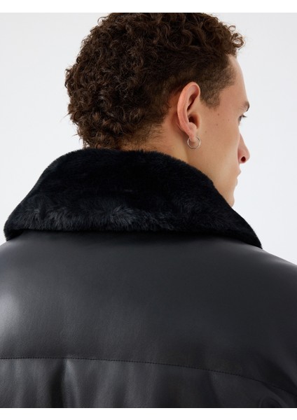 Regular Fit Erkek Mont Pu