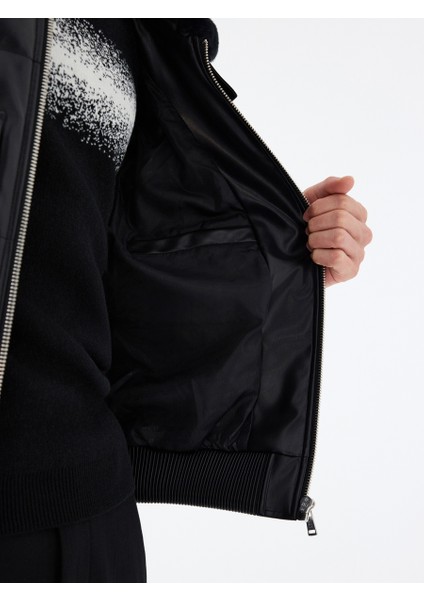 Regular Fit Erkek Mont Pu