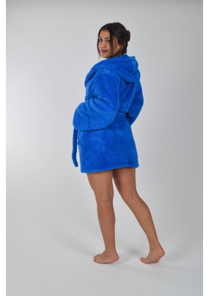 Kapşonlu Unisex Wellsoft Peluş Sabahlık | Borno fiyatları